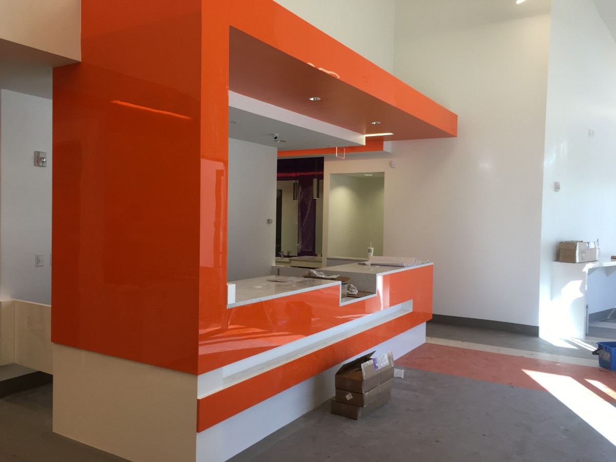 Orthodontic Reception Desk